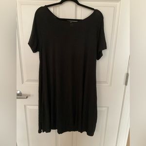 Black Scoop neck Dress, XL - Old Navy